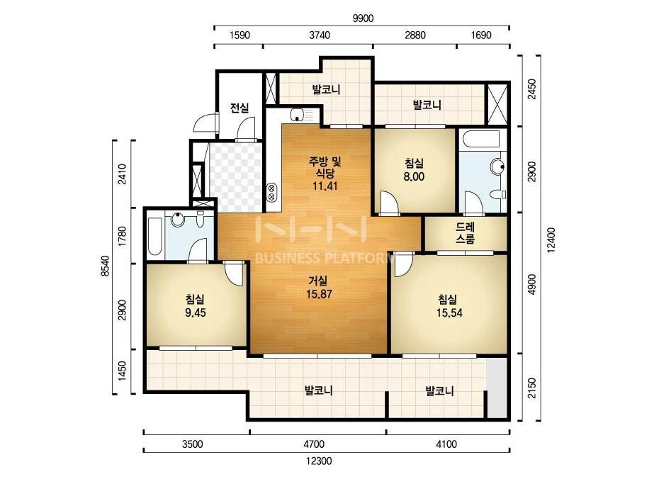 평면도