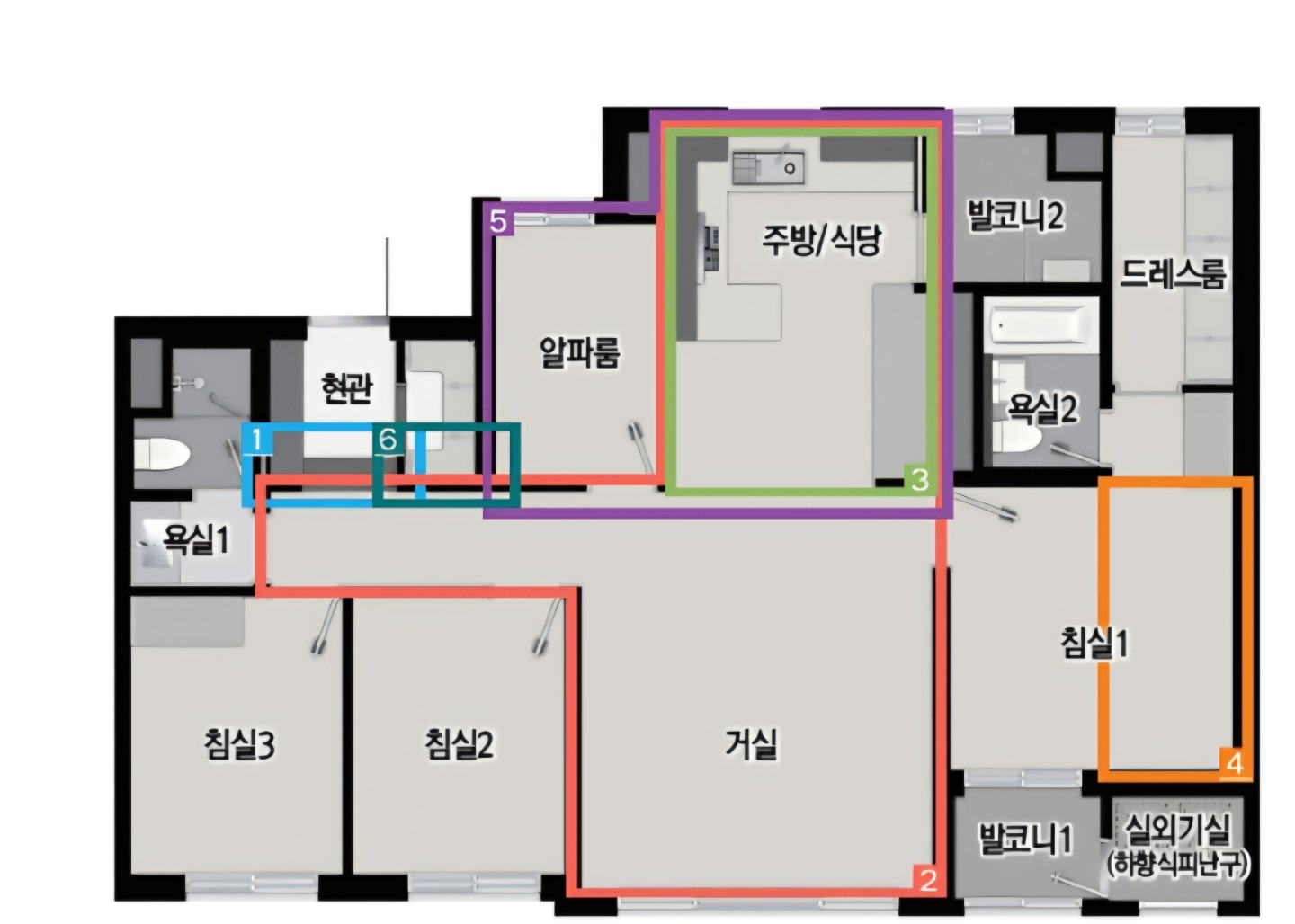 평면도