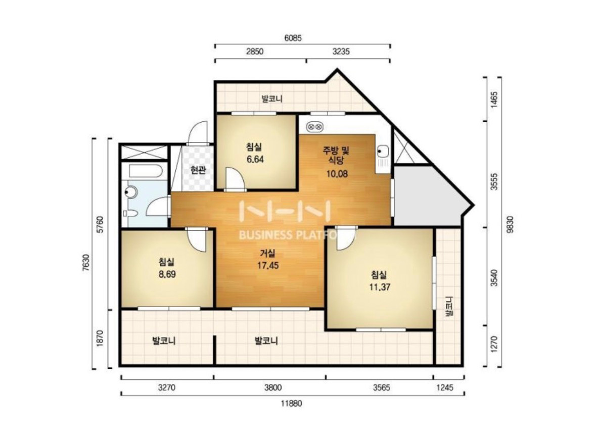 평면도