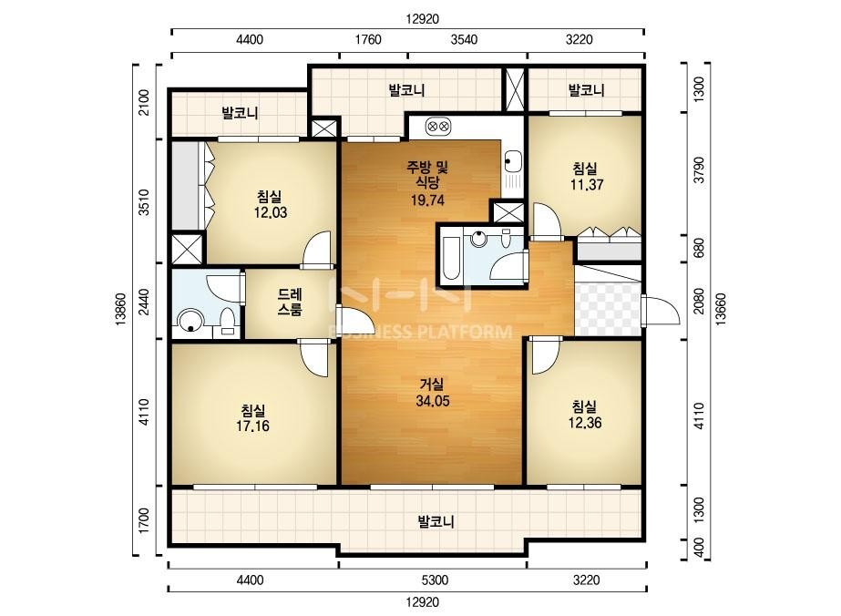 평면도