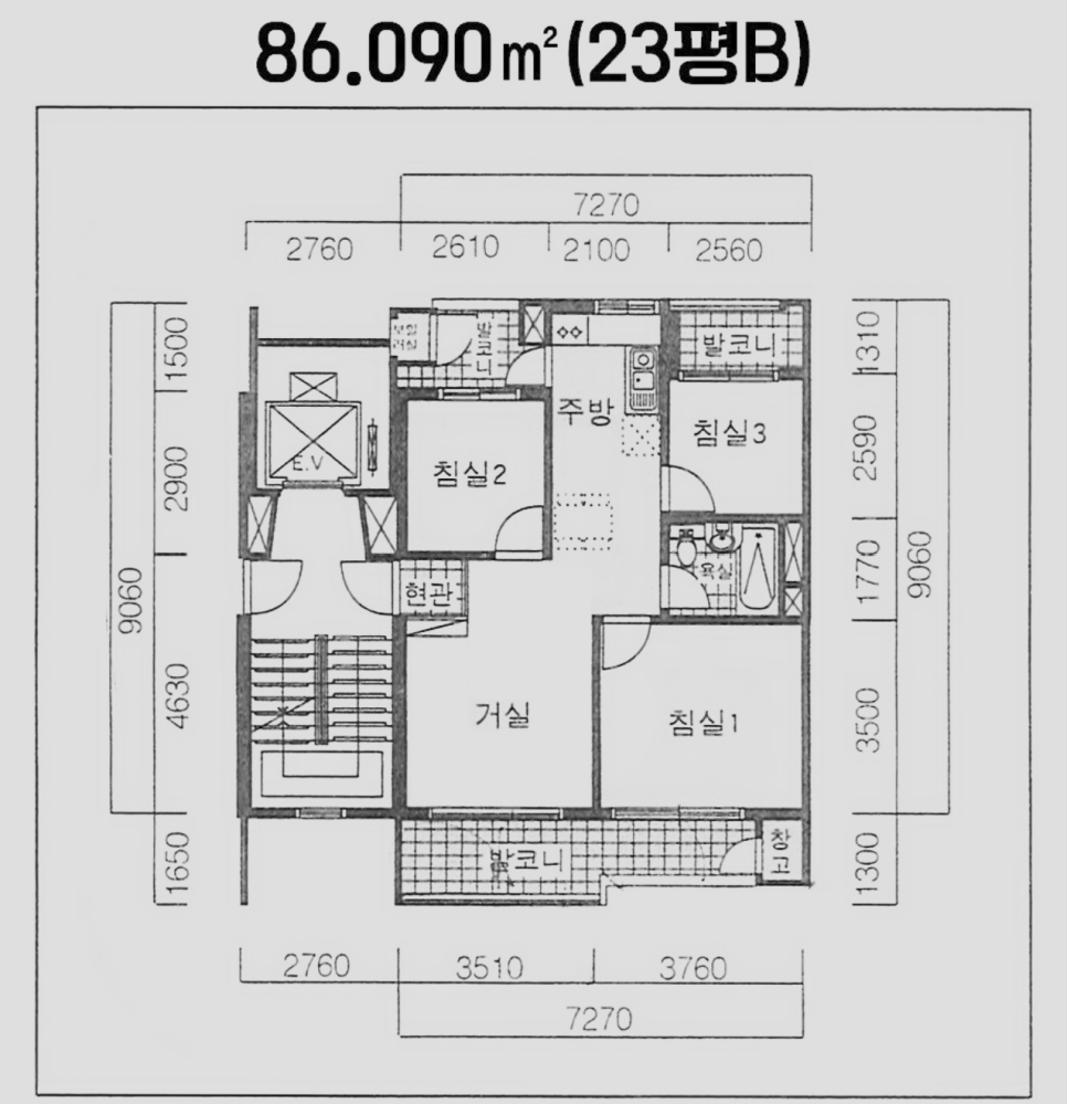 평면도