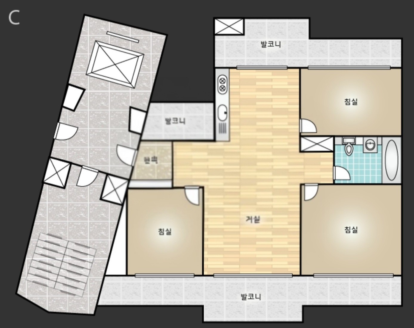 평면도