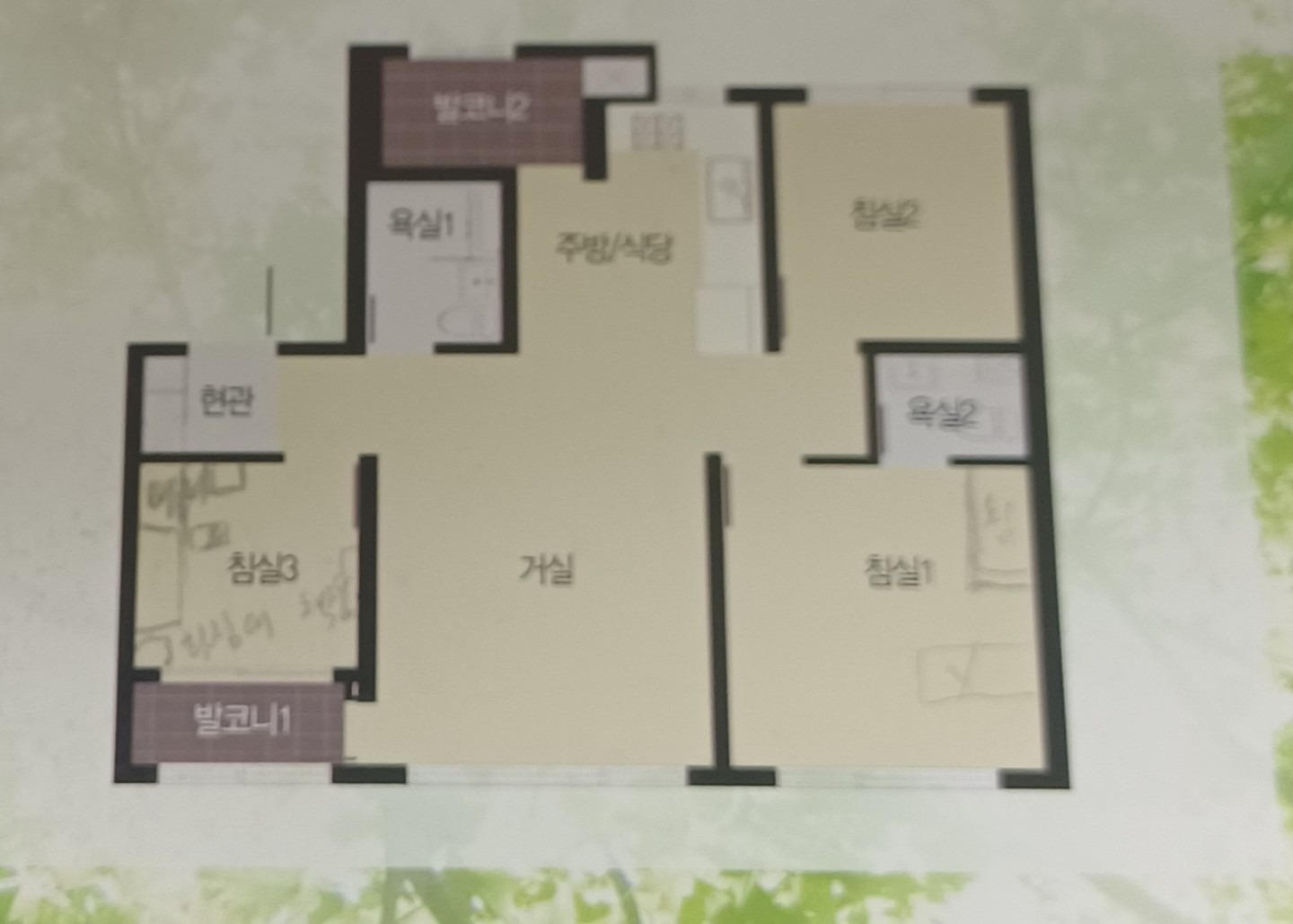 평면도