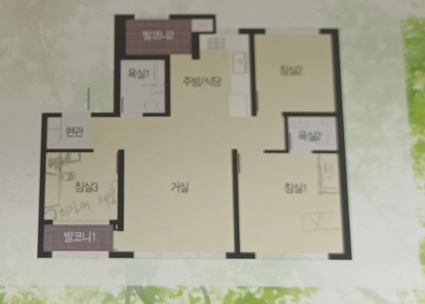 평면도