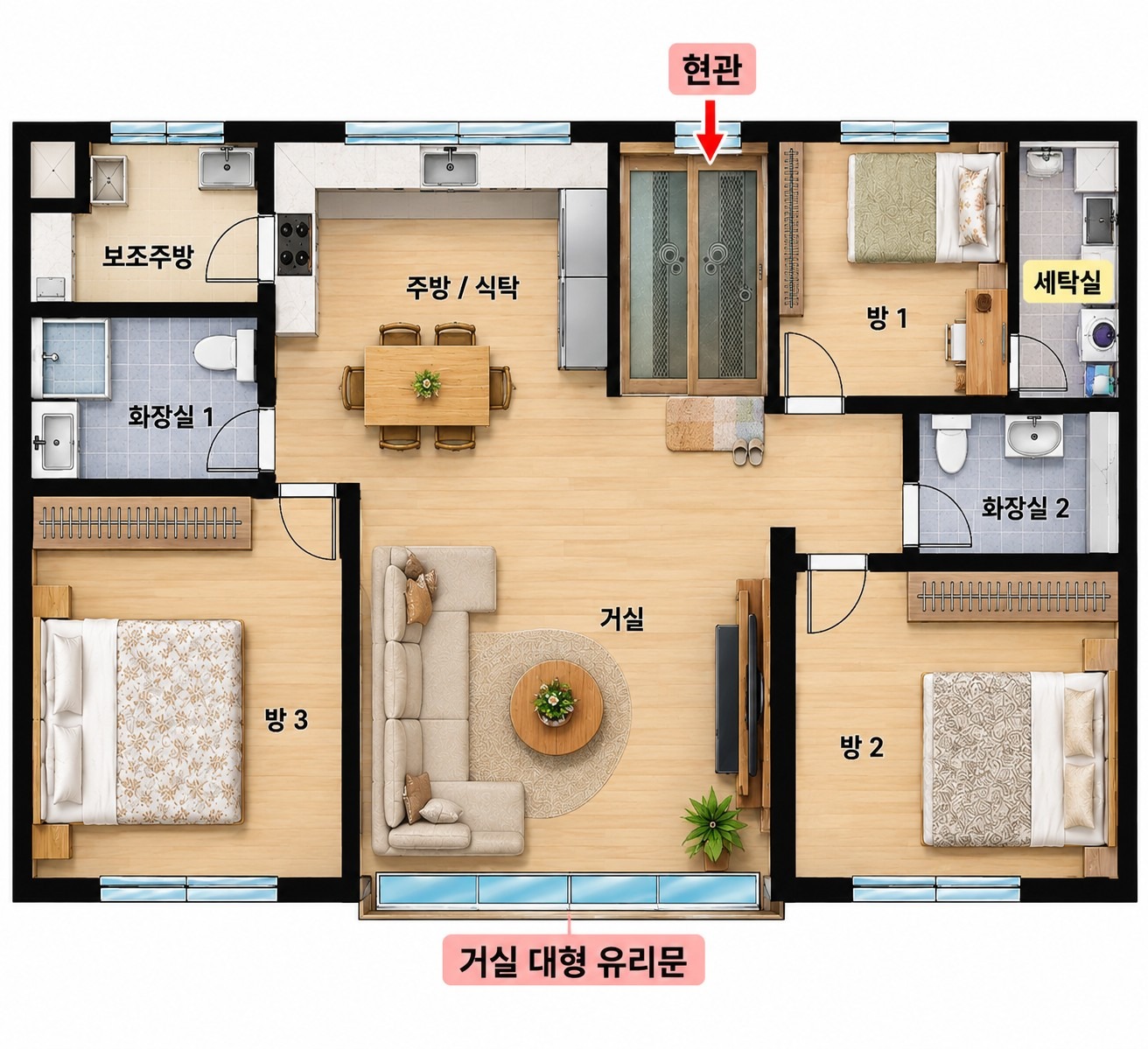 평면도