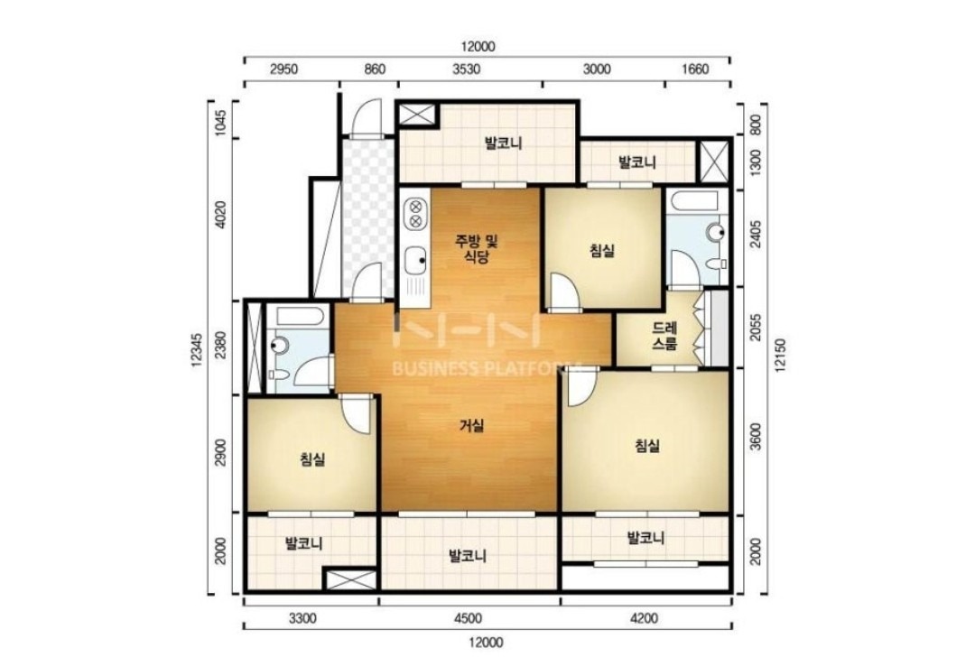 평면도