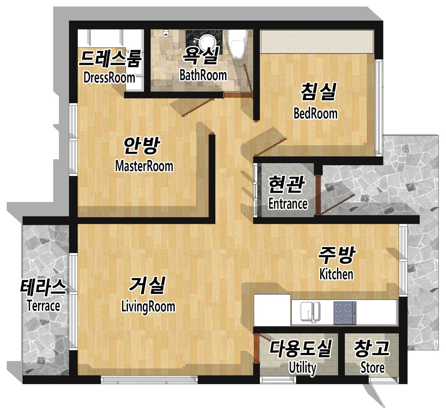 평면도