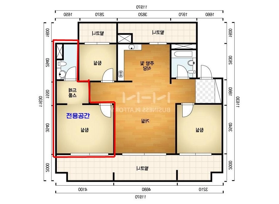 평면도