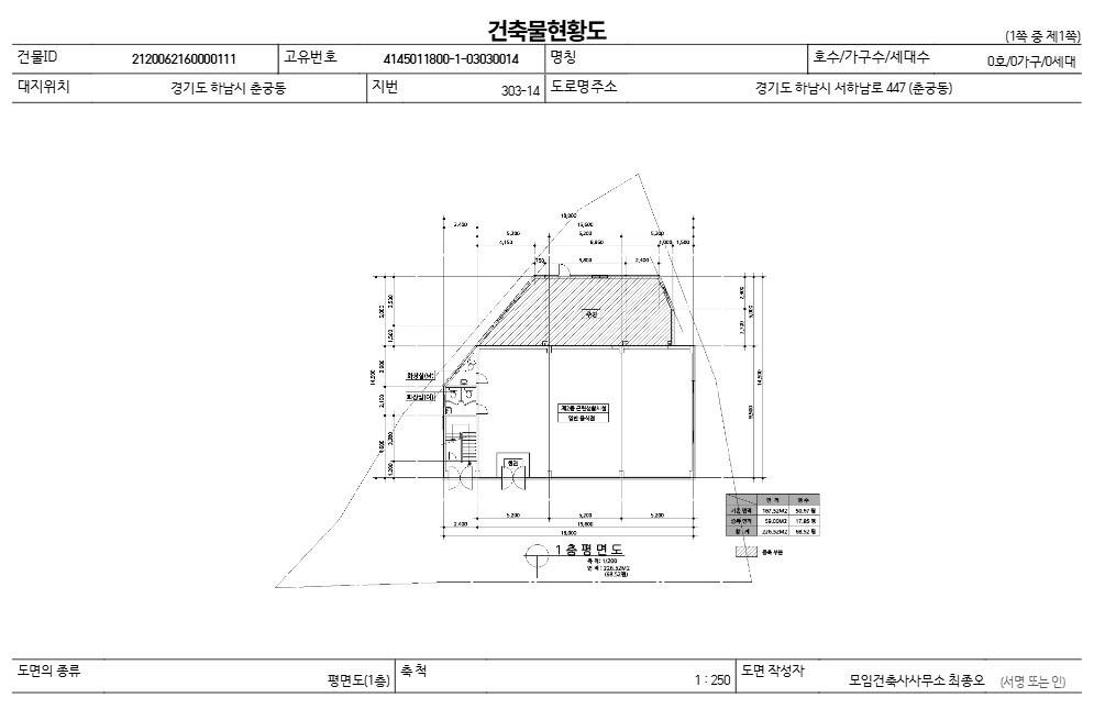 평면도