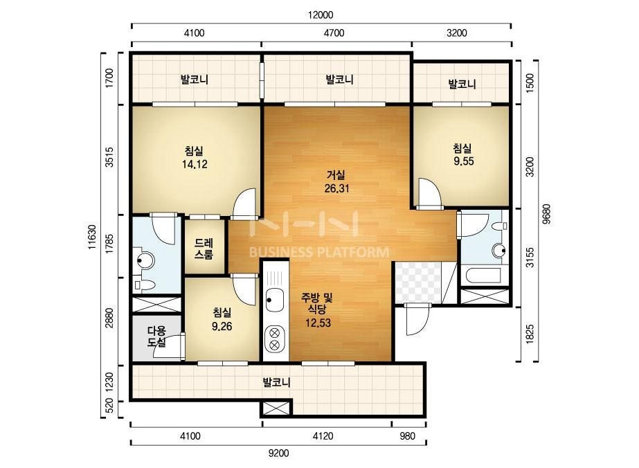평면도