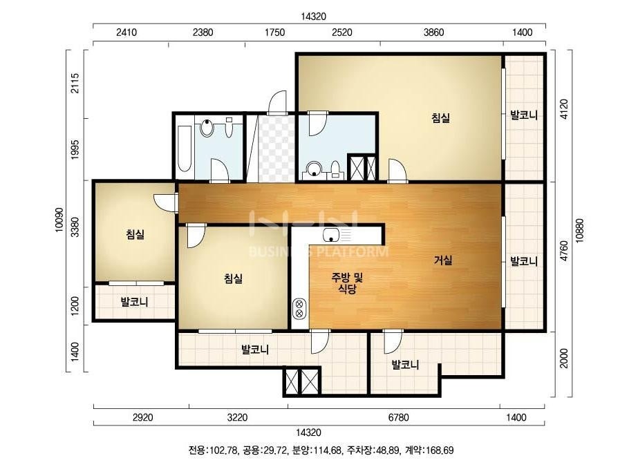 평면도