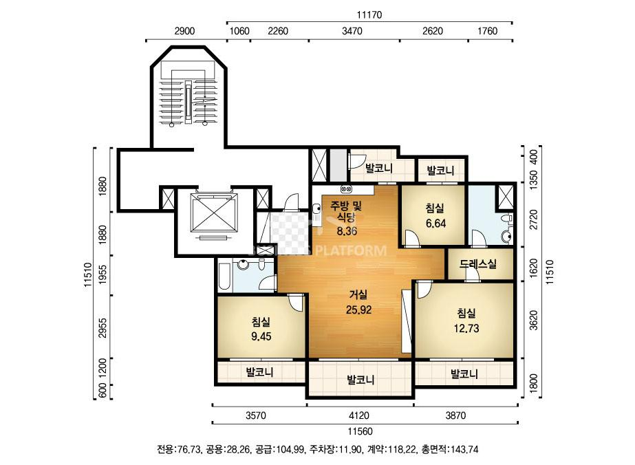 평면도