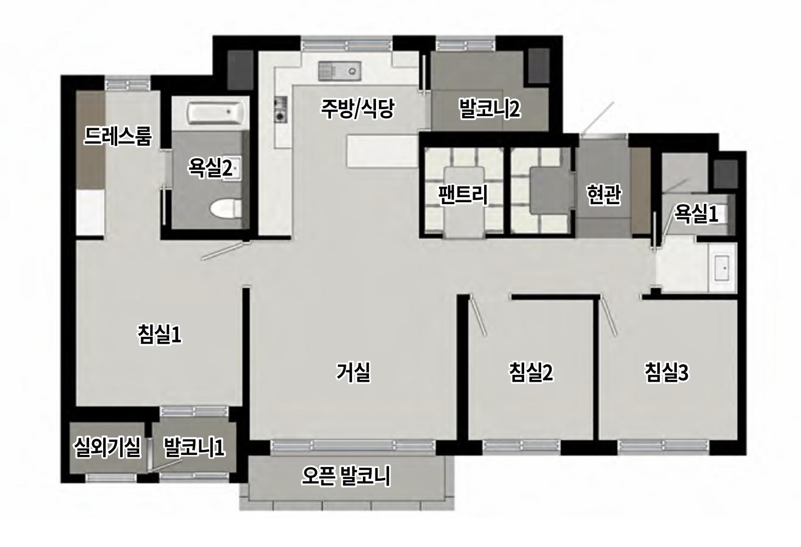 평면도