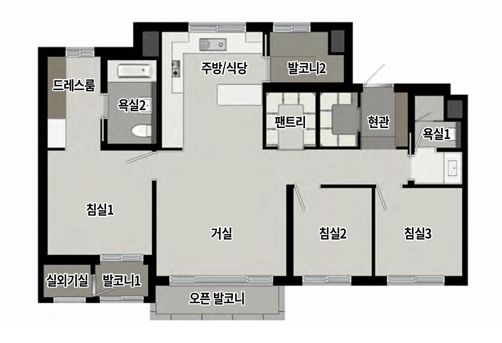 평면도
