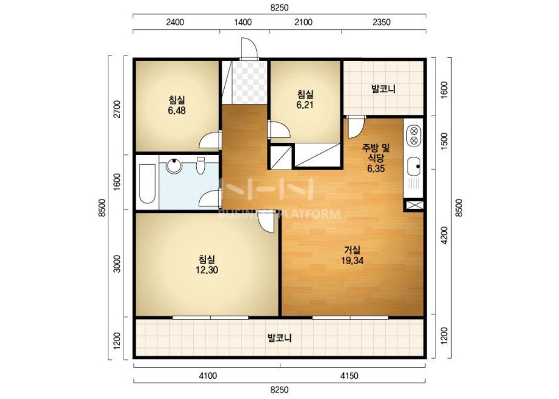 평면도
