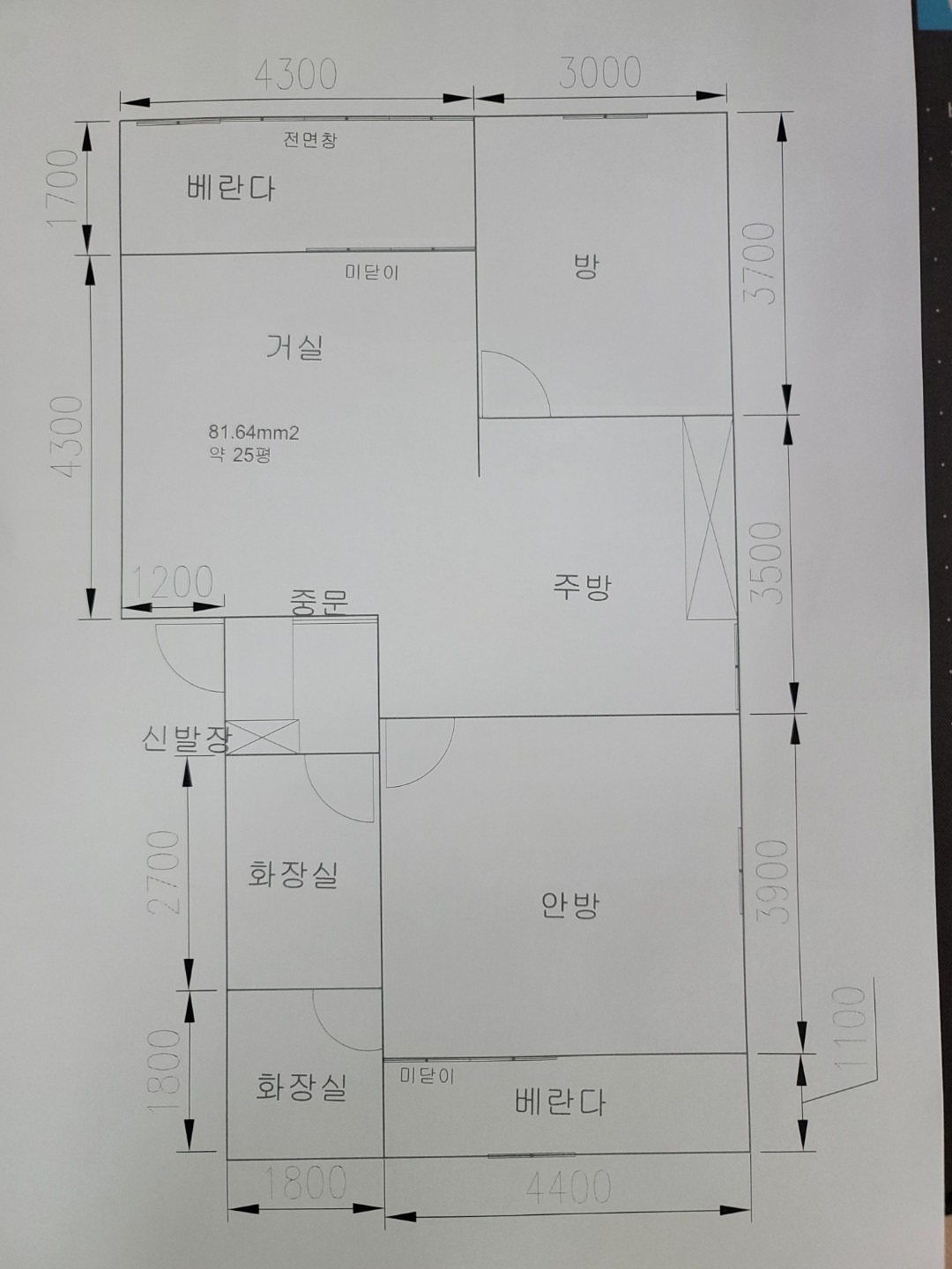 평면도
