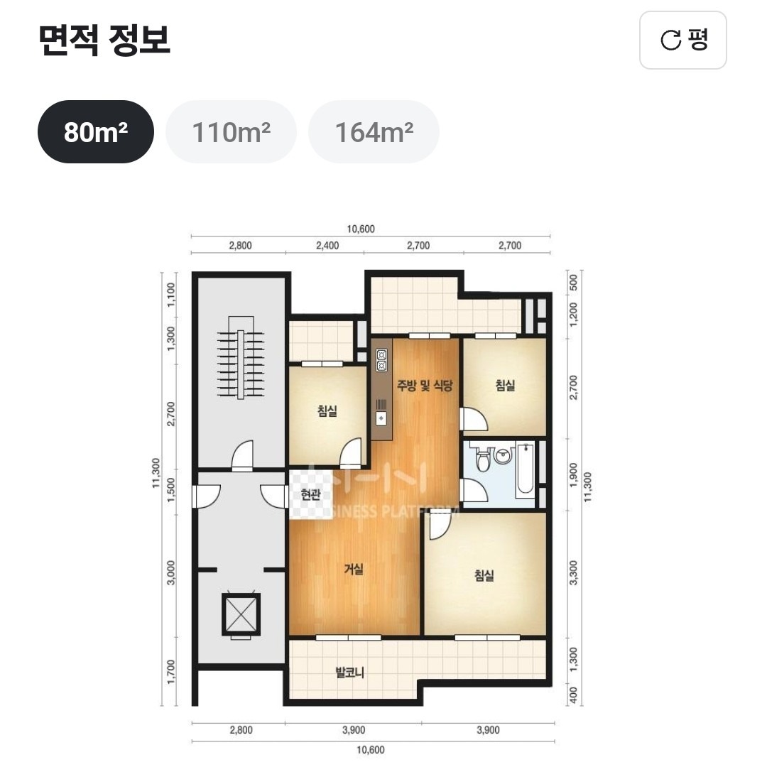 평면도