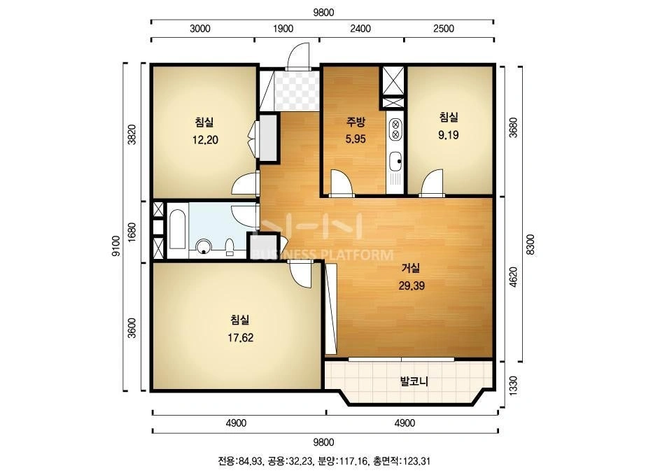 평면도