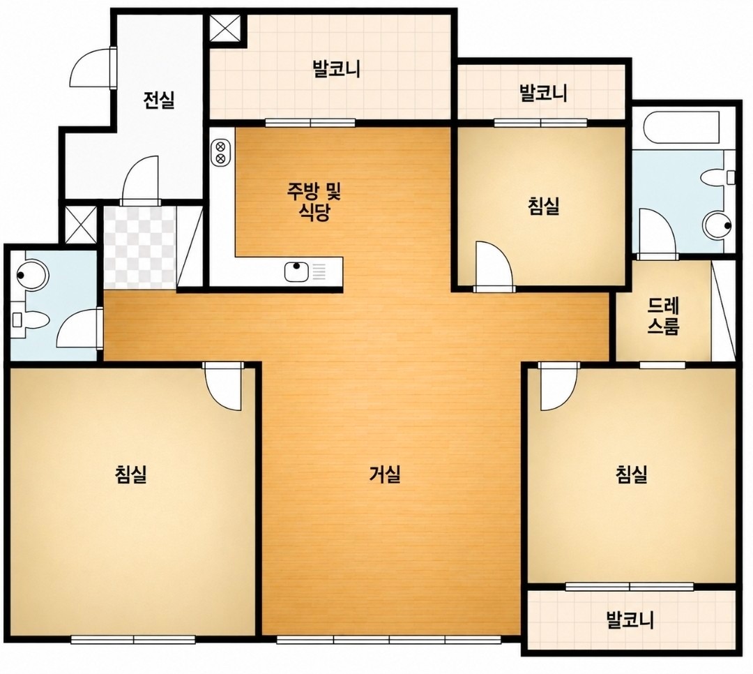 평면도