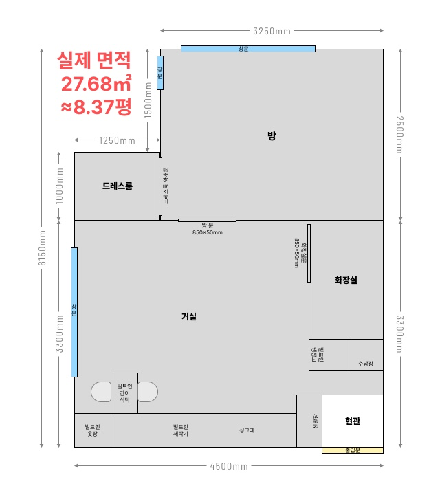 평면도