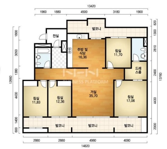 평면도