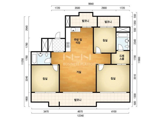 평면도