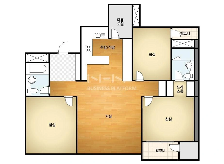 평면도