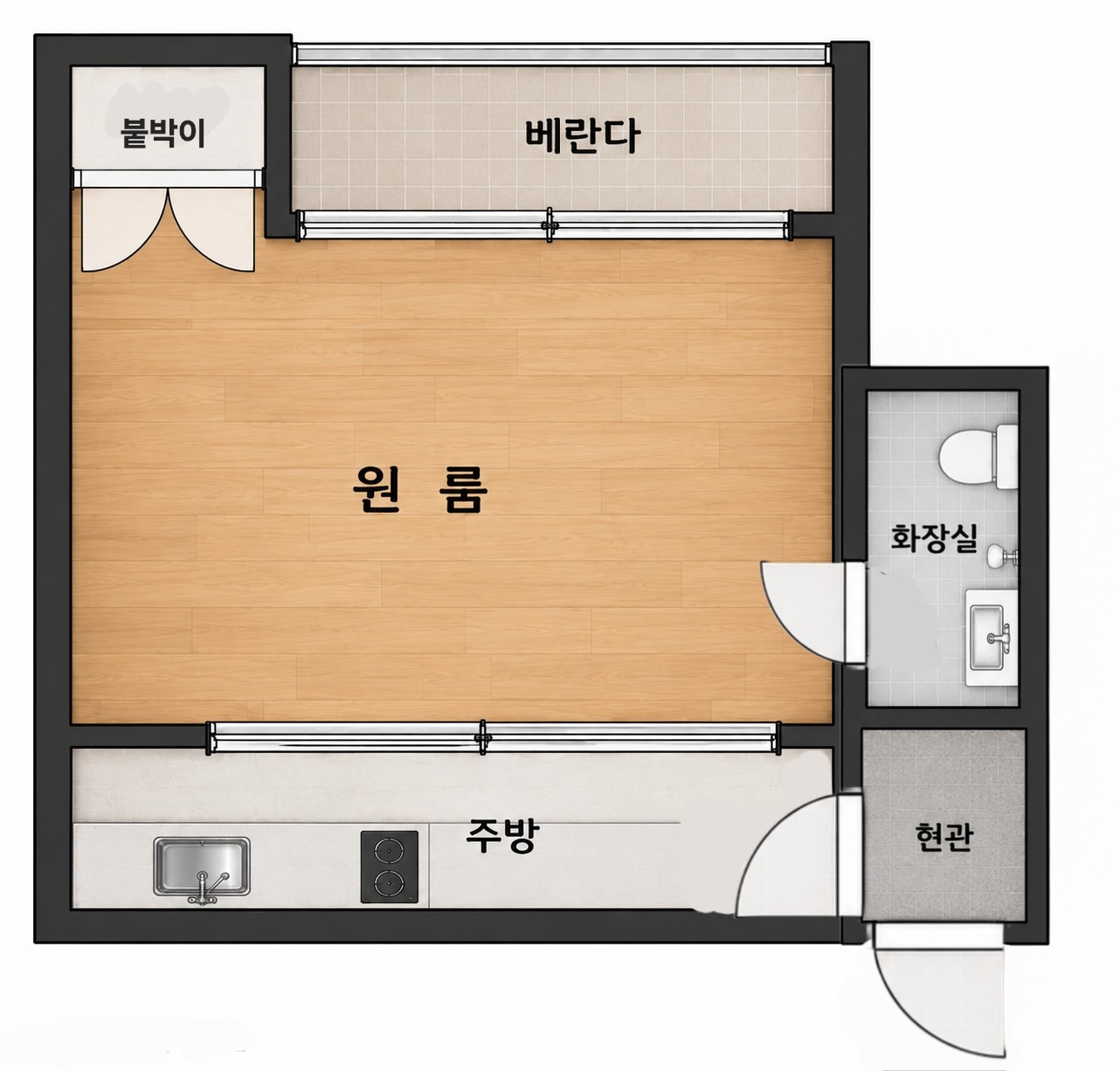 평면도