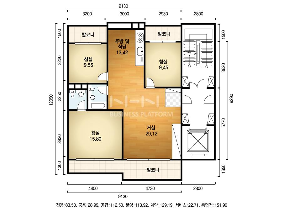 평면도