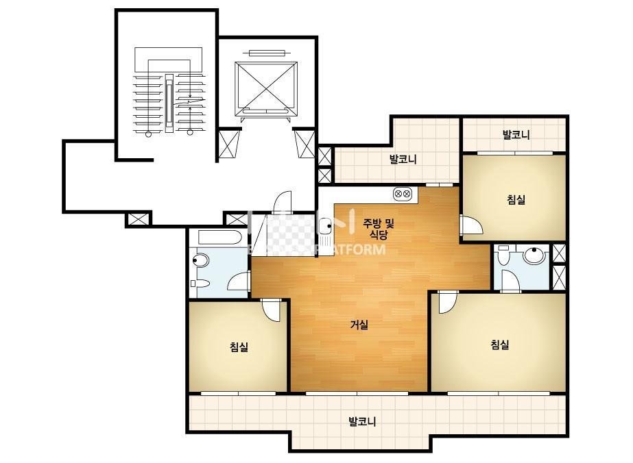 평면도