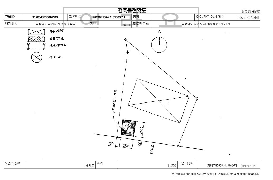 평면도