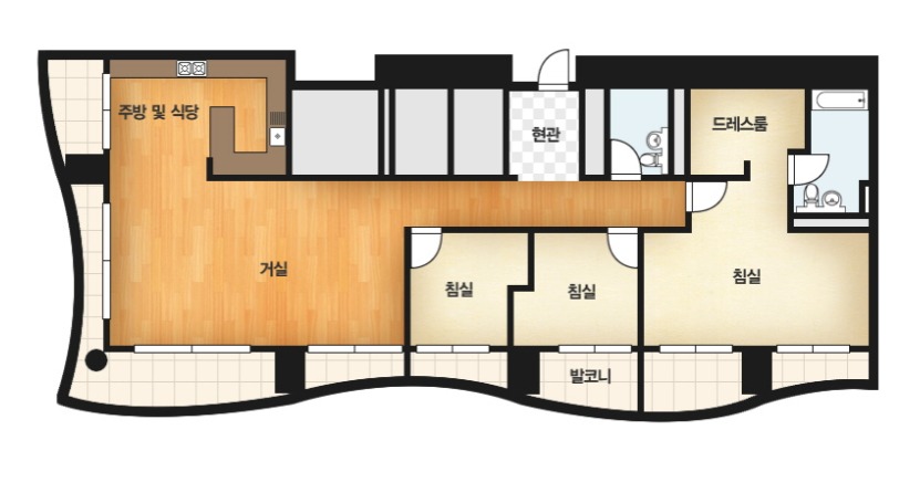 평면도