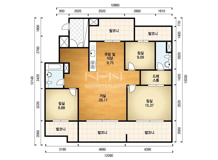 평면도