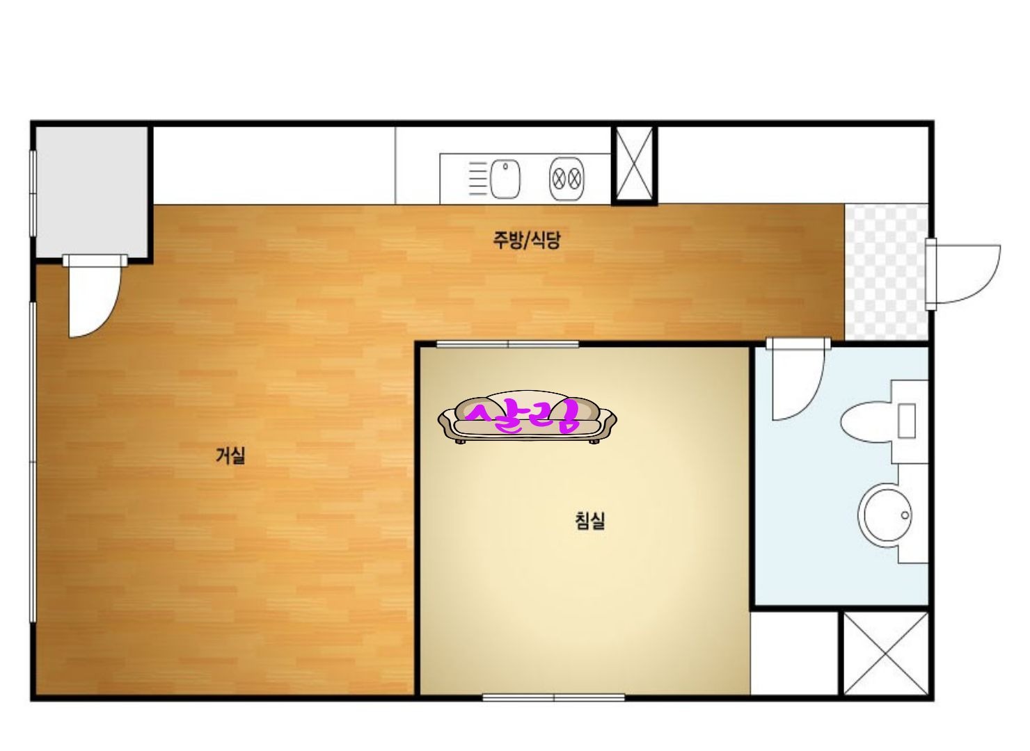평면도