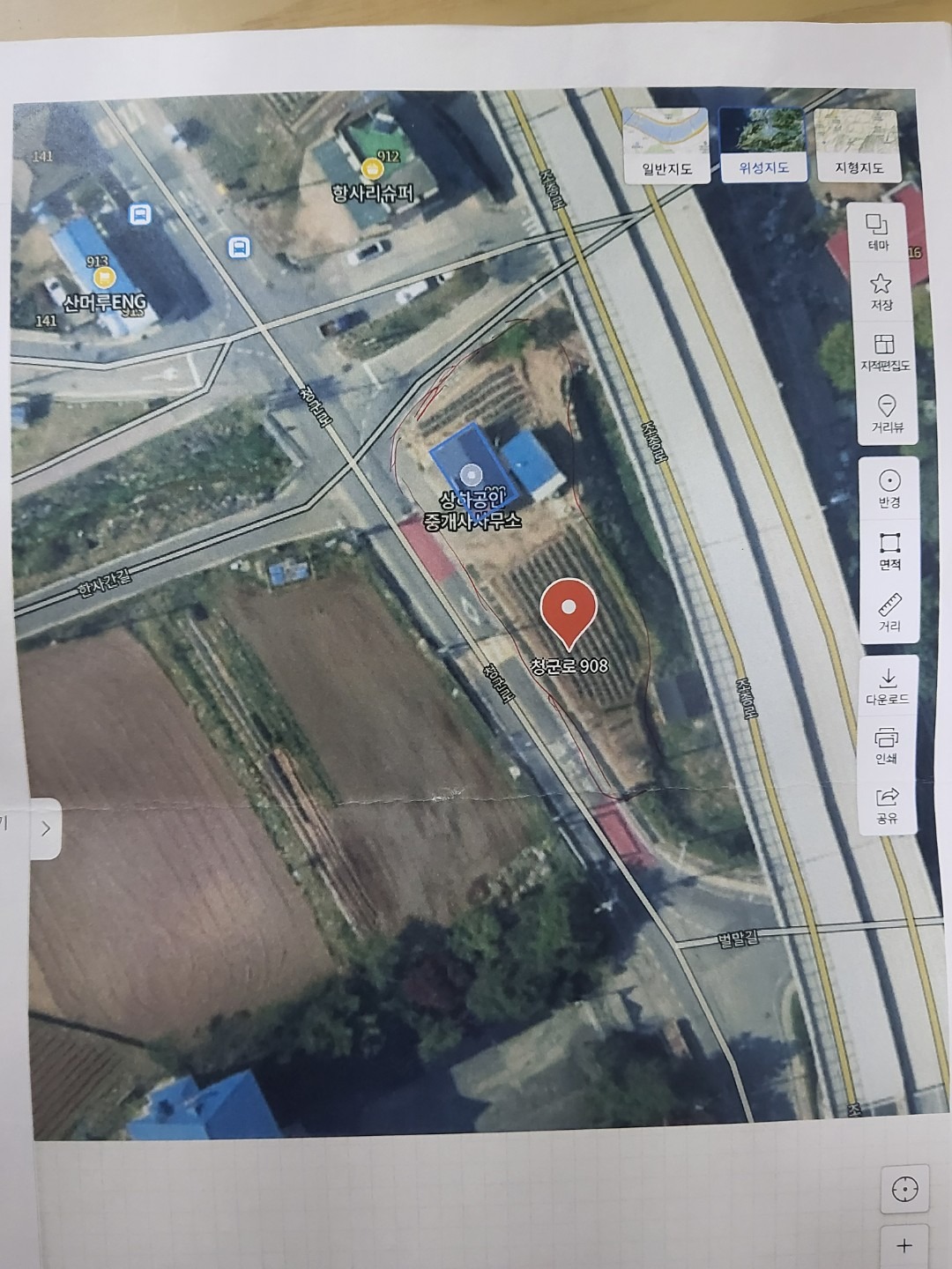 평면도