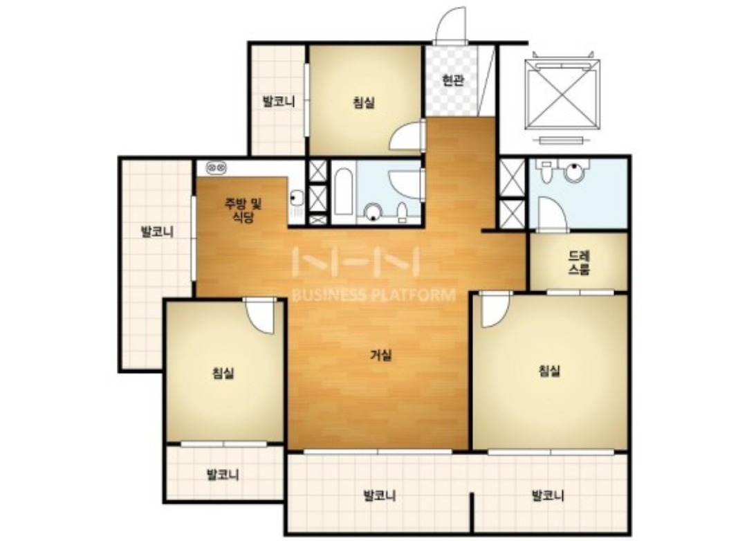 평면도