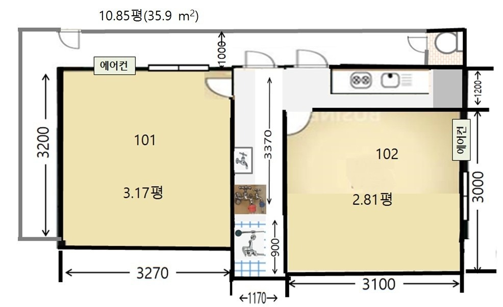 평면도