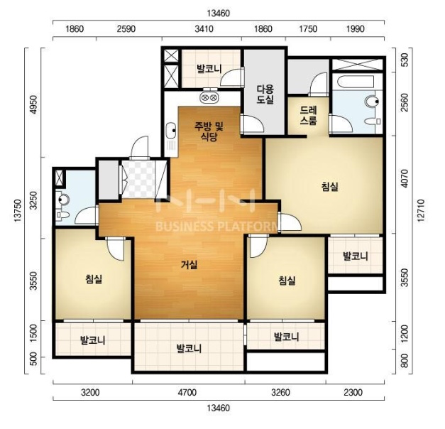 평면도