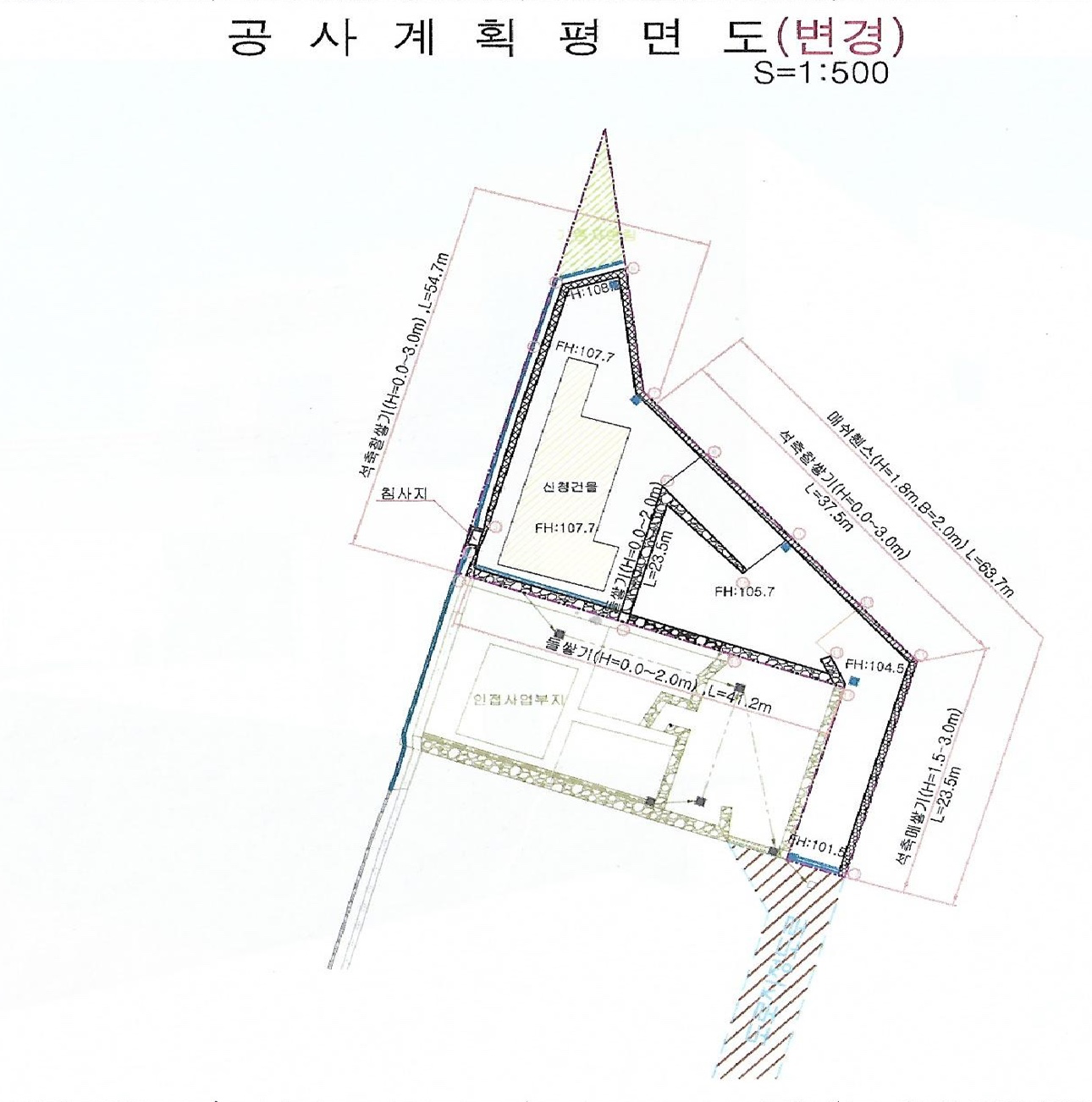 평면도