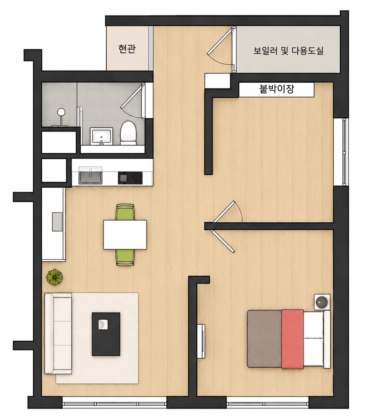평면도