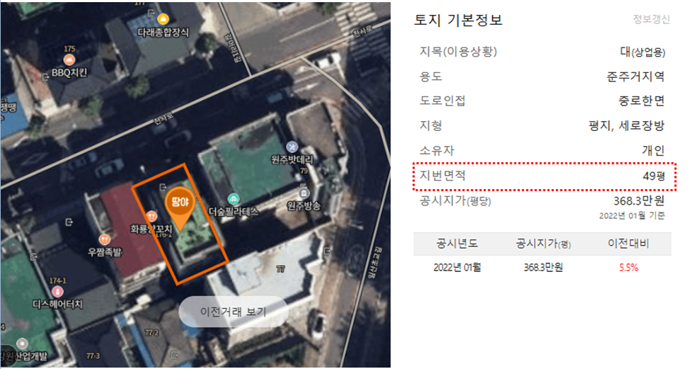 평면도
