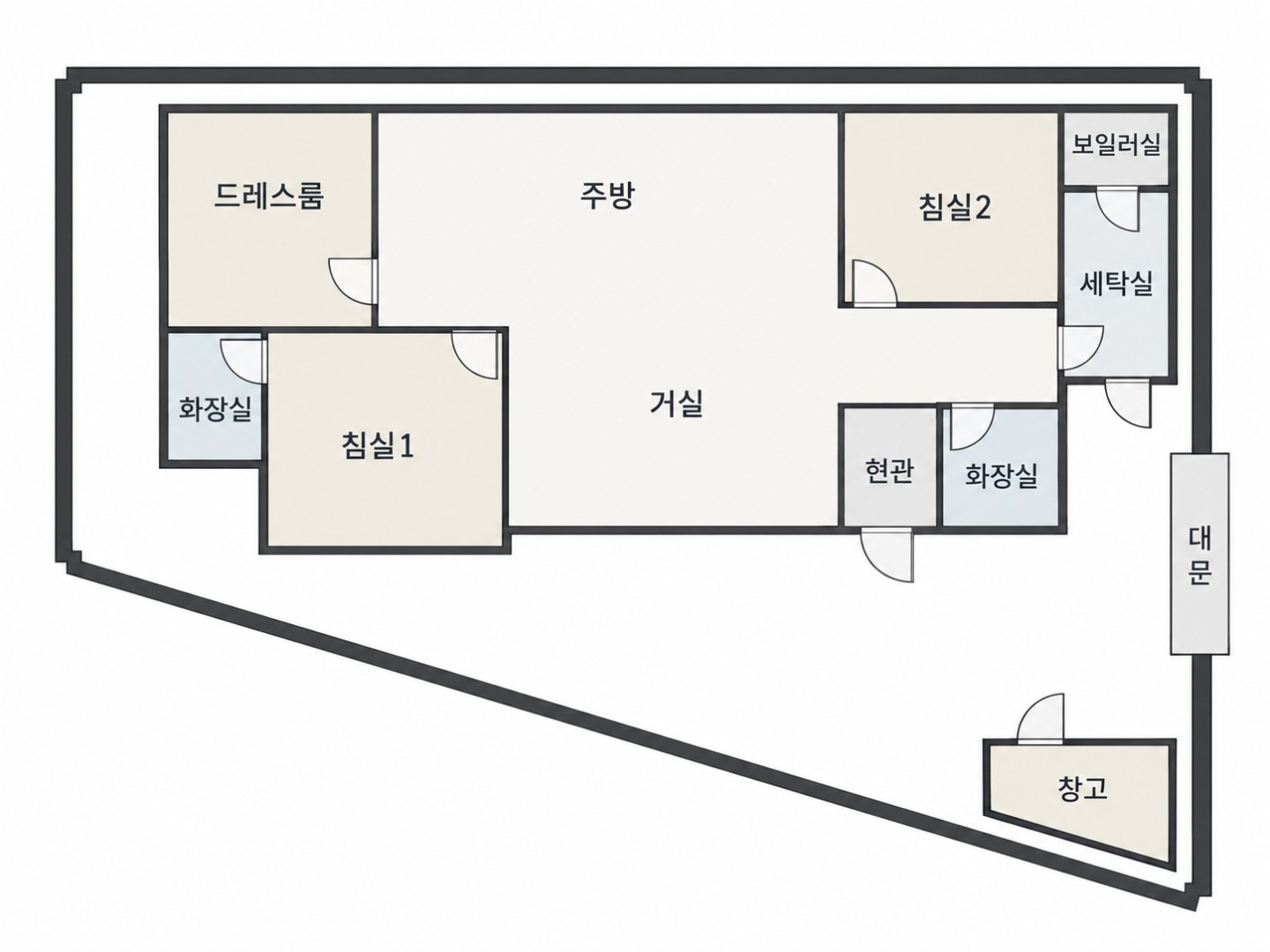 평면도