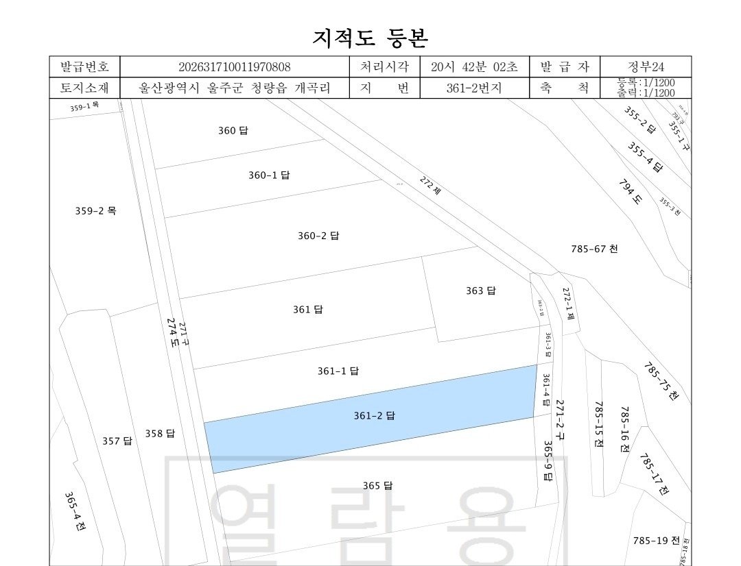 평면도